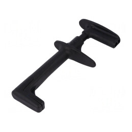 Clips de măsurare neagră 4mm 32A 1kVDC | Electronic-mag.ro | Componente Electronice