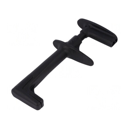 Clips de măsurare neagră 4mm 32A 1kVDC | Electronic-mag.ro | Componente Electronice