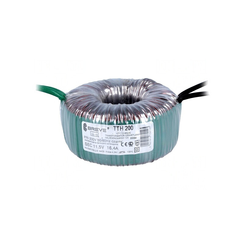 Transformator toroidal pentru halogene 200VA 230V 11.5V | Electronic-mag.ro | Componente Electronice Transformator toroidal pentru halogene 200VA 230V 11.5V | Electronic-mag.ro | Componente Electronice