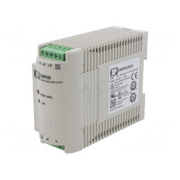 "Alimentator Pulsatoriu DIN 30W 24VDC 1,25A" | Electronic-mag.ro | Componente Electronice