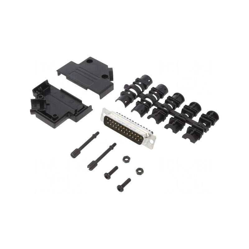 Conector D-Sub 25-Pini Tată Drept cu Terminal Șurub pe Cablu | Electronic-mag.ro | Componente Electronice Conector D-Sub 25-Pini Tată Drept cu Terminal Șurub pe Cablu | Electronic-mag.ro | Componente Electronice