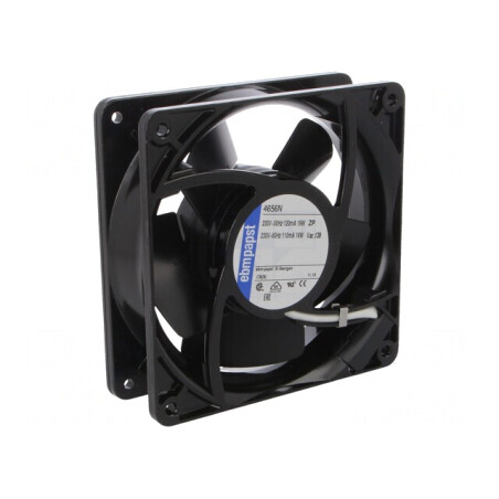 Ventilator AC Axial 230V 119x119x38mm 157.8m3/h 47dBA 50Hz | Electronic-mag.ro | Componente Electronice