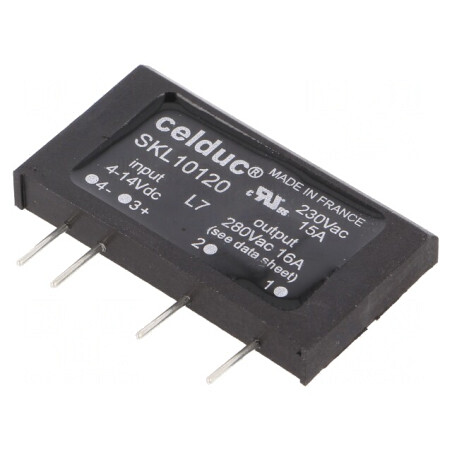Releu Semiconductor SPST-NO 16A 12-280VAC | Electronic-mag.ro | Componente Electronice