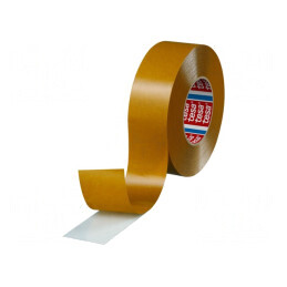 Bandă de Fixare Dublu Adezivă Albă 50mm x 50m | Electronic-mag.ro | Componente Electronice