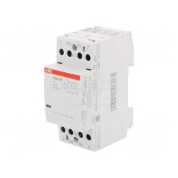 Contactor 4-poli 25A 12V AC/DC -25÷55°C