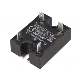 Releu Semiconductor 25A 600VAC 1-Fazat | Electronic-mag.ro | Componente Electronice