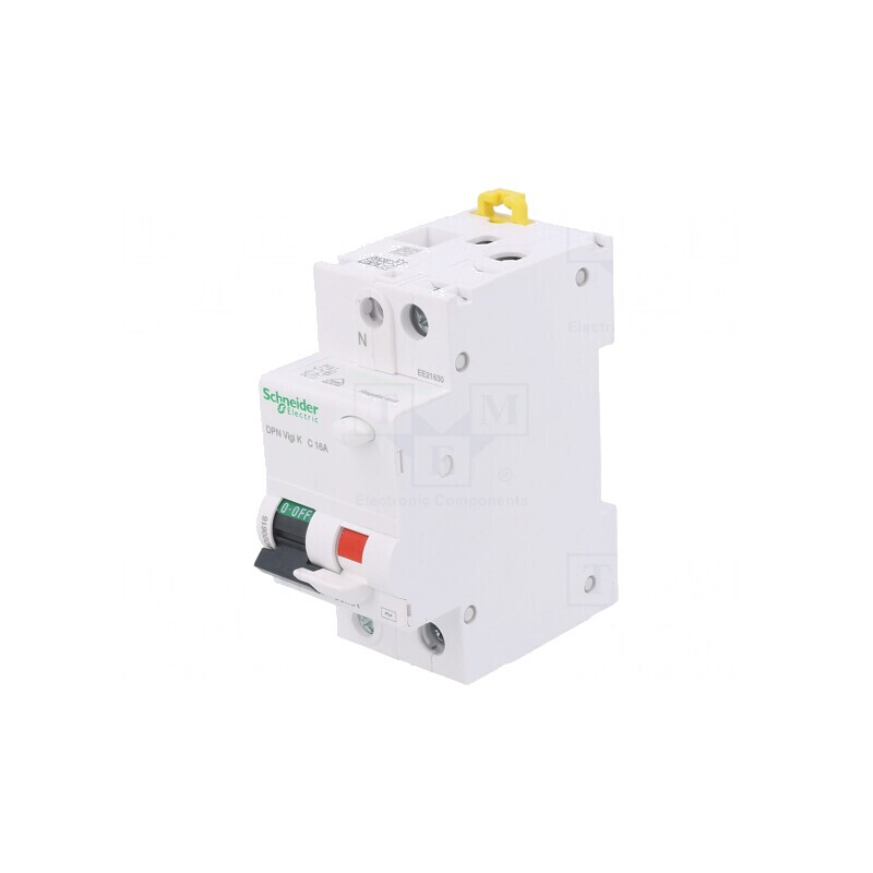 Întrerupător RCBO 16A 30mA 1P+N 230/400V | Electronic-mag.ro | Componente Electronice