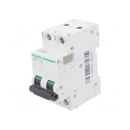 Întrerupător de Supracurent 500VDC 25A 2P C, A9N61533 | Electronic-mag.ro | Componente Electronice