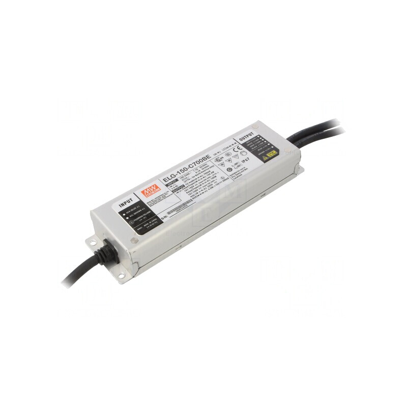 Alimentator LED 134,4W 107-192VDC 700mA IP67 | Electronic-mag.ro | Componente Electronice Alimentator LED 134,4W 107-192VDC 700mA IP67 | Electronic-mag.ro | Componente Electronice