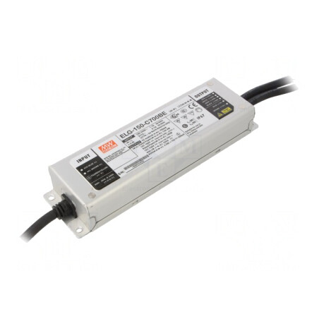 Alimentator LED 134,4W 107-192VDC 700mA IP67 | Electronic-mag.ro | Componente Electronice