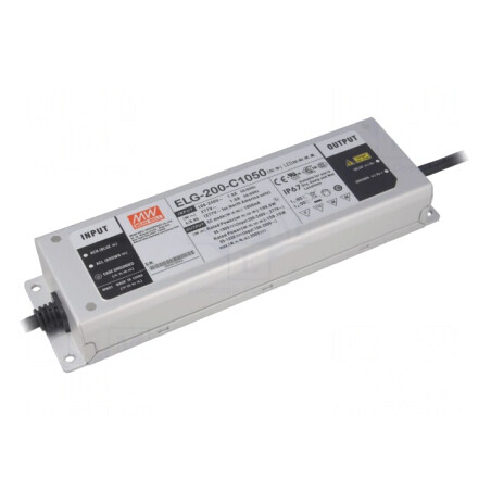 Alimentator LED 199,5W IP67 1050mA | Electronic-mag.ro | Componente Electronice