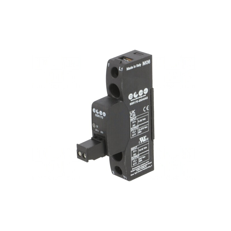 Releu Semiconductor 25A 1-Fazat 3-32VDC 12-275VAC | Electronic-mag.ro | Componente Electronice Releu Semiconductor 25A 1-Fazat 3-32VDC 12-275VAC | Electronic-mag.ro | Componente Electronice