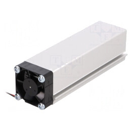 Radiator Aluminiu Brut 100mm x 30mm x 30mm 12VDC | Electronic-mag.ro | Componente Electronice