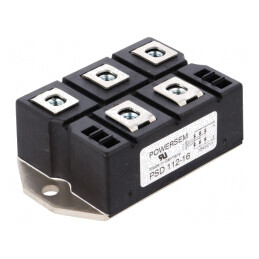 Punte Redresoare Trifazată 1,6kV 127A | Electronic-mag.ro | Componente Electronice