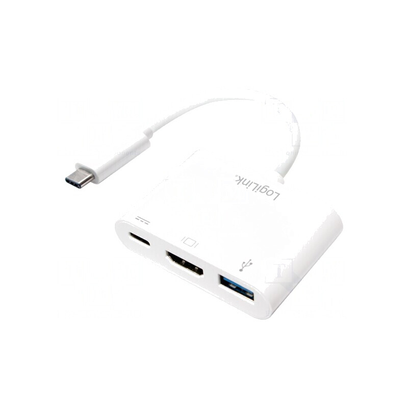 Adaptor USB 3.0 140mm Alb UA0258 | Electronic-mag.ro | Componente Electronice