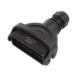 Carcasă pentru Conectori HDC Han-Eco B 24B Drept | Electronic-mag.ro | Componente Electronice