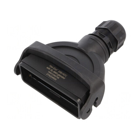 Carcasă pentru Conectori HDC Han-Eco B 24B Drept | Electronic-mag.ro | Componente Electronice