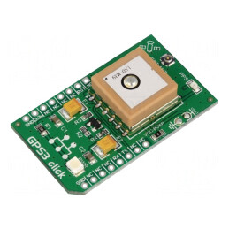 Placă Prototip GPS UART L80 GPS3 Click pentru mikroBUS