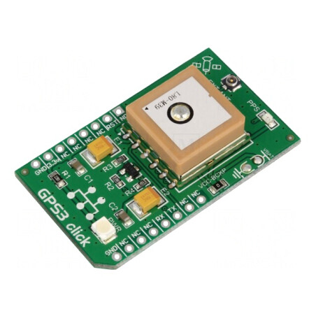 Placă Prototip GPS UART L80 GPS3 Click pentru mikroBUS | Electronic-mag.ro | Componente Electronice