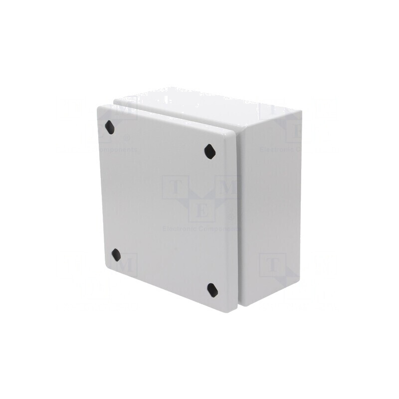 Carcasă universală din tablă de oțel 200x200x120mm | Electronic-mag.ro | Componente Electronice