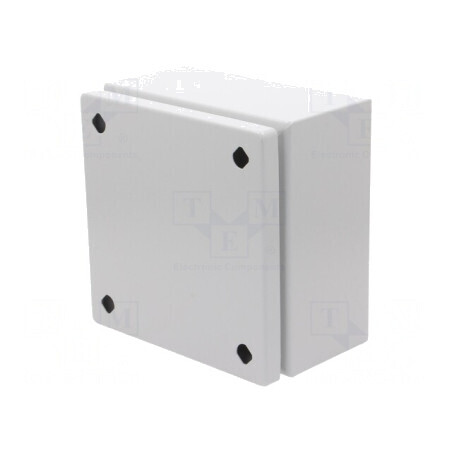 Carcasă universală din tablă de oțel 200x200x120mm | Electronic-mag.ro | Componente Electronice