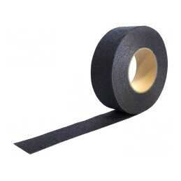 Bandă de marcare neagră 18,3m x 50mm x 1,05mm Gripfoot | Electronic-mag.ro | Componente Electronice