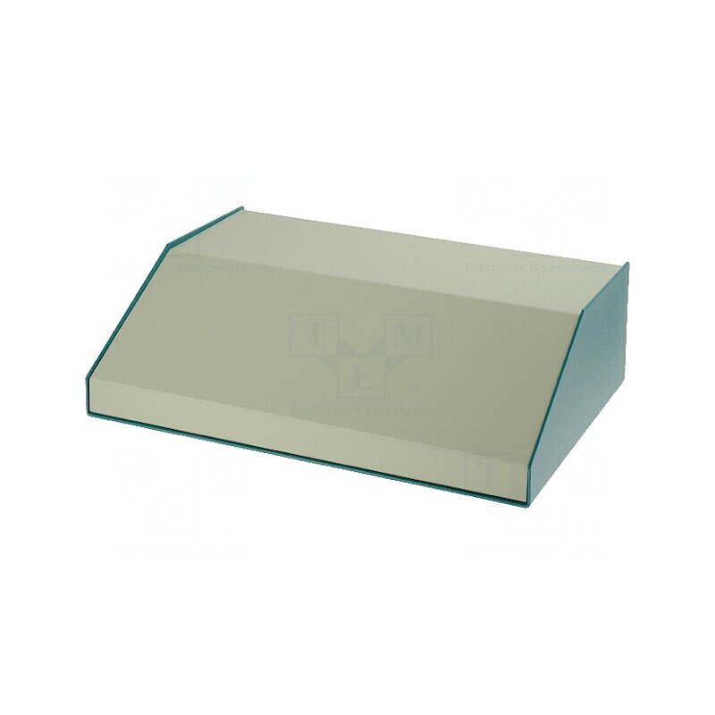 Carcasă desktop aluminiu gri 1456 356mm x 259mm x 102mm | Electronic-mag.ro | Componente Electronice