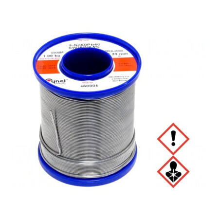Sârmă de lipit cu plumb 1,2mm 1kg 190°C | Electronic-mag.ro | Componente Electronice