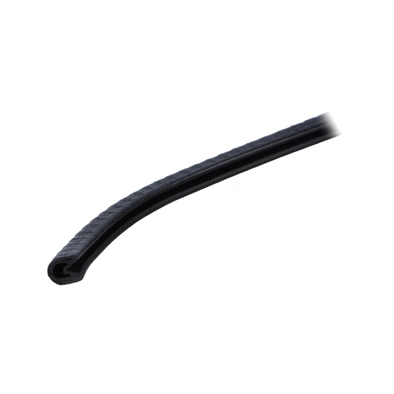 Ecran PVC Negru 10m 9,5mm | Electronic-mag.ro | Componente Electronice