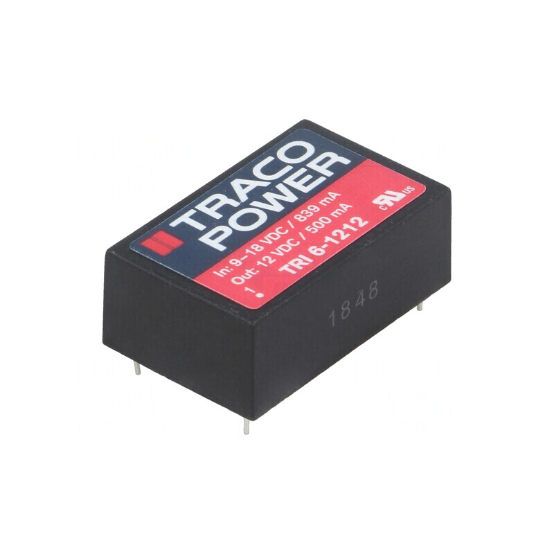 Convertor DC/DC 6W 12V 500mA DIP24 | Electronic-mag.ro | Componente Electronice
