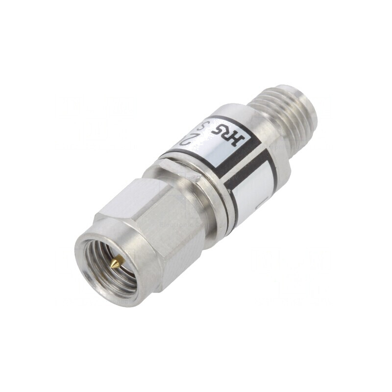 Atenuator SMA RF 50Ω PTFE Aurit | Electronic-mag.ro | Componente Electronice
