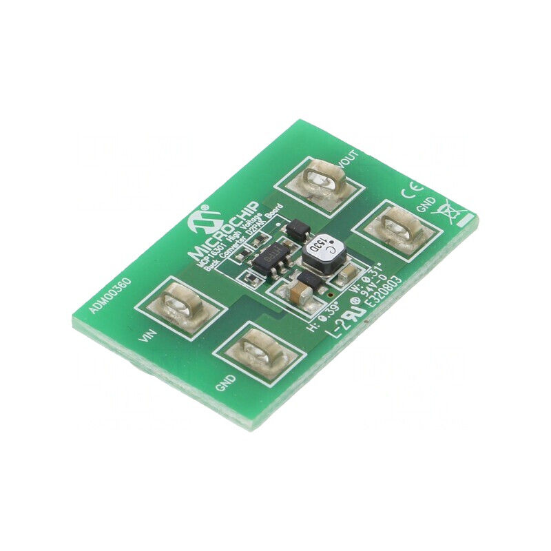 Microchip MCP16301 Adaptor DC/DC Kit Dezvoltare ADM00360 | Electronic-mag.ro | Componente Electronice