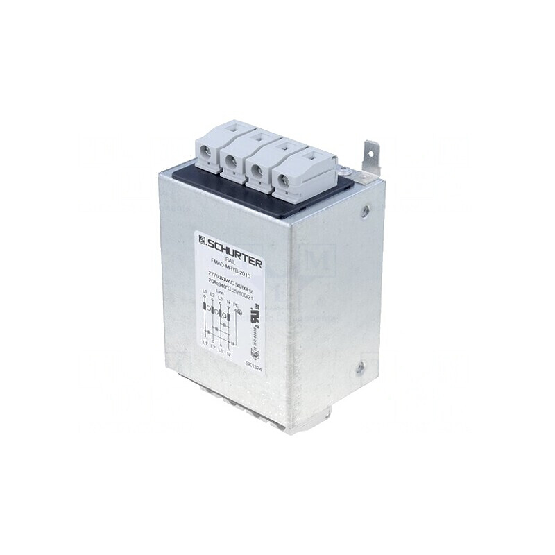 Filtru trifazic anti-interferențe 480VAC 20A | Electronic-mag.ro | Componente Electronice