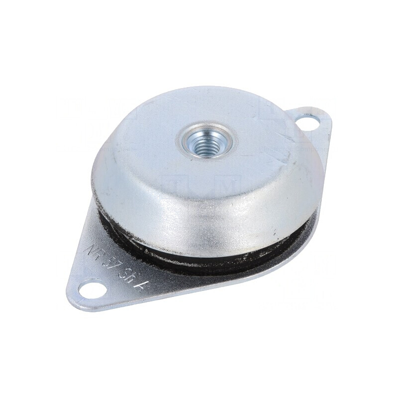 Picioruș antivibrații cu flanșă M10 oțel 30mm | Electronic-mag.ro | Componente Electronice