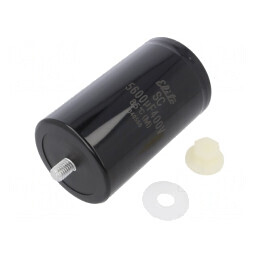 Condensator electrolitic 5600uF 400VDC 20% M5 2000h | Electronic-mag.ro | Componente Electronice