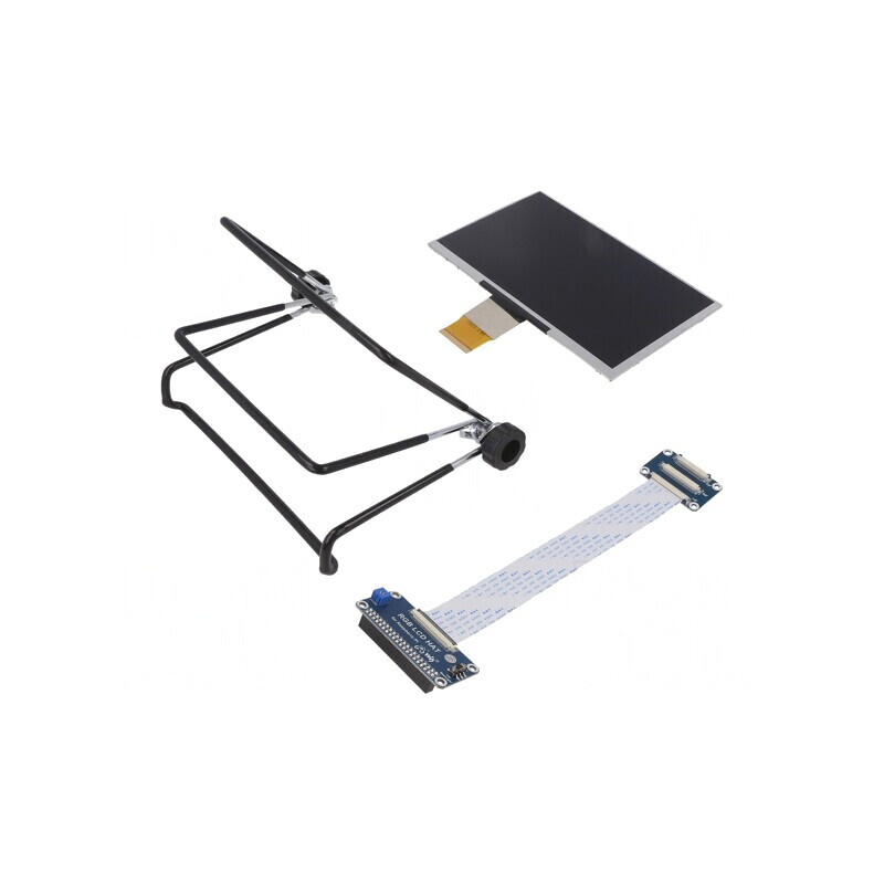 Afișaj LCD Grafic IPS 7'' 1024x600 | Electronic-mag.ro | Componente Electronice