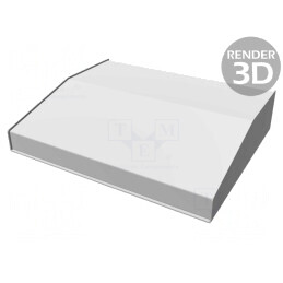 Carcasă Desktop Aluminiu 1456PL3WHBU | Electronic-mag.ro | Componente Electronice