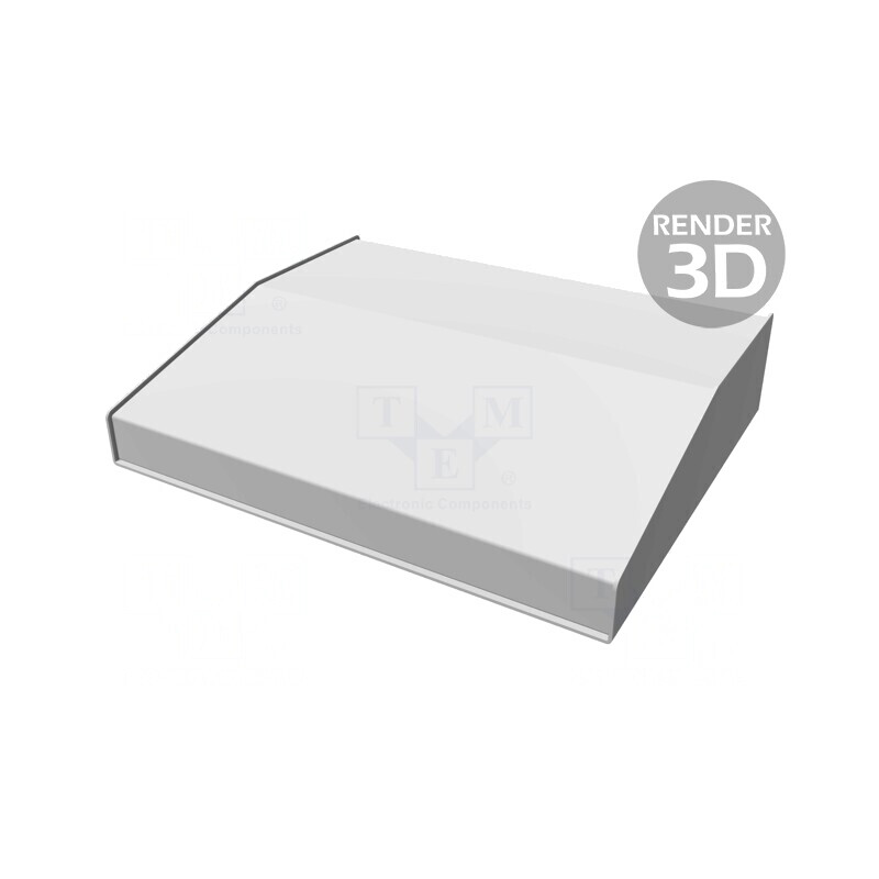 Carcasă Desktop Aluminiu 1456PL3WHBU | Electronic-mag.ro | Componente Electronice