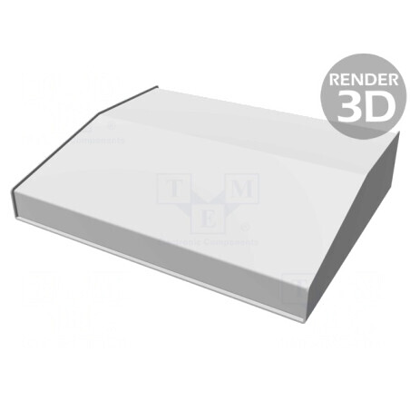 Carcasă Desktop Aluminiu 1456PL3WHBU | Electronic-mag.ro | Componente Electronice