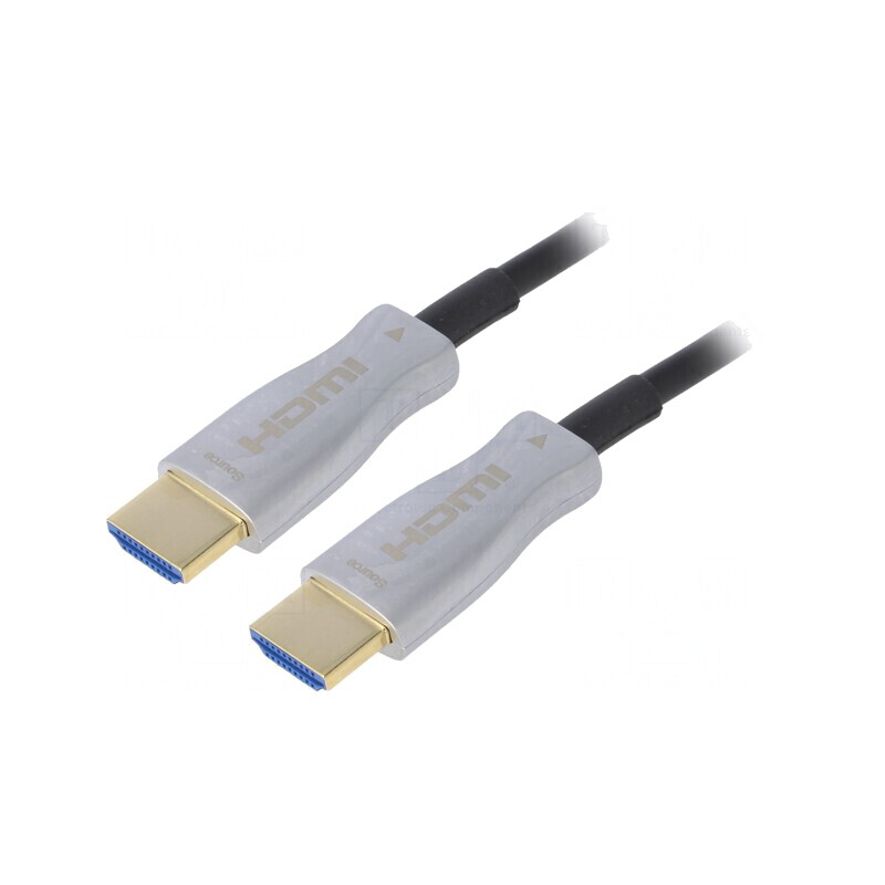 Cablu HDMI 2.0 Optic 10m Negru | Electronic-mag.ro | Componente Electronice Cablu HDMI 2.0 Optic 10m Negru | Electronic-mag.ro | Componente Electronice
