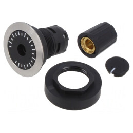 Comutator rotativ 22mm IP65 | Electronic-mag.ro | Componente Electronice