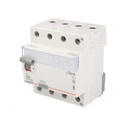 Întrerupător diferenţial 4P 25A 30mA 400V | Electronic-mag.ro | Componente Electronice