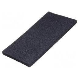Burete Electroconductor ESD 1000x1000x6mm Negru | Electronic-mag.ro | Componente Electronice