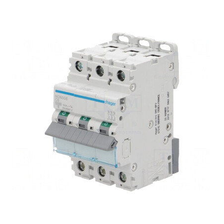 Întrerupător de Supracurent 6A 3 Poli 230/400VAC | Electronic-mag.ro | Componente Electronice