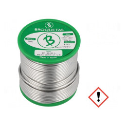 Sârmă de lipit fără plumb 2mm 0,5kg | Electronic-mag.ro | Componente Electronice