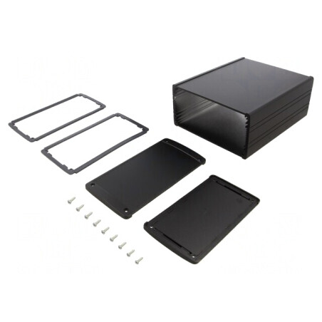 Carcasă universală TEKAM aluminiu 170x200x82mm | Electronic-mag.ro | Componente Electronice