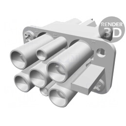 Conector HDC Inserturi de Contact Mamă Han Q 7 Pin | Electronic-mag.ro | Componente Electronice