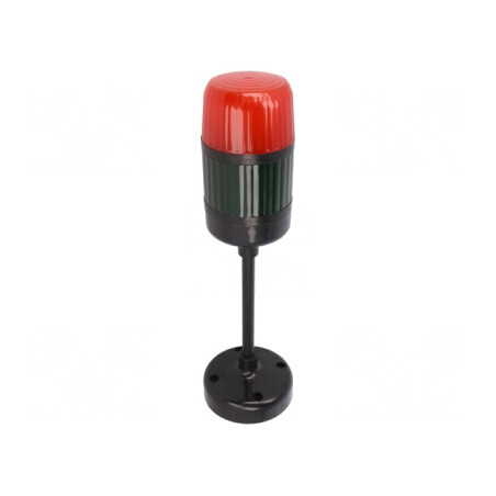 Semnalizator coloană LED roșu/verde 18-32V | Electronic-mag.ro | Componente Electronice