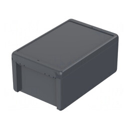 Carcasă universală BOCUBE ABS grafit 170x271x120mm | Electronic-mag.ro | Componente Electronice