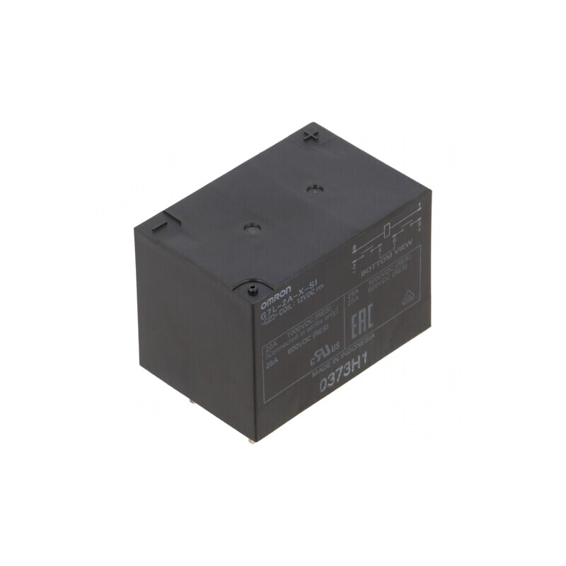 Releu electromagnetic DPST-NO 12VDC Serie G7L PCB | Electronic-mag.ro | Componente Electronice